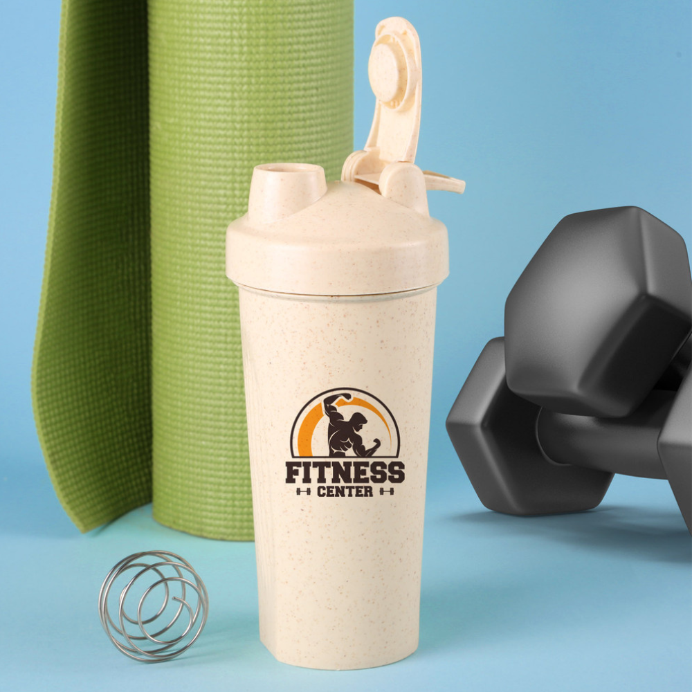 Wheat Straw Shaker Bottle 20 oz Eco Promotional Products